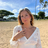 Pearl and Gold Bead Set