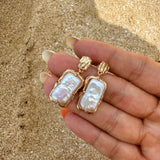 Pearl Reflection Earrings