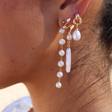 Dainty Pearl Drop Earrings