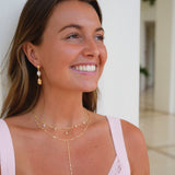 Shimmering Pearl Drop Earring