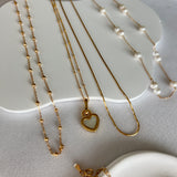 18k gold necklaces