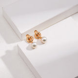 Dainty Pearl Drop Earrings
