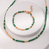 Evergreen Emerald Set