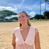 Gold Bead Chain Necklace