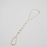 Pearl Strand Hand Chain