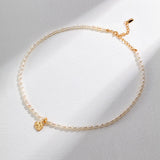 pearl heart necklace apelila jewelry