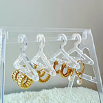18k gold earrings collection
