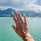 Pearl Strand Hand Chain