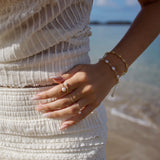 Lustre Twist Ring