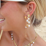 Eternal Pearl Drop Earrings