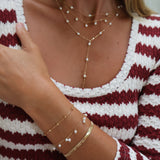 Gold Bead Chain Bracelet