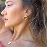 Luxe Ribbon Knot Earrings