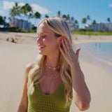 Clover Pearl Necklace