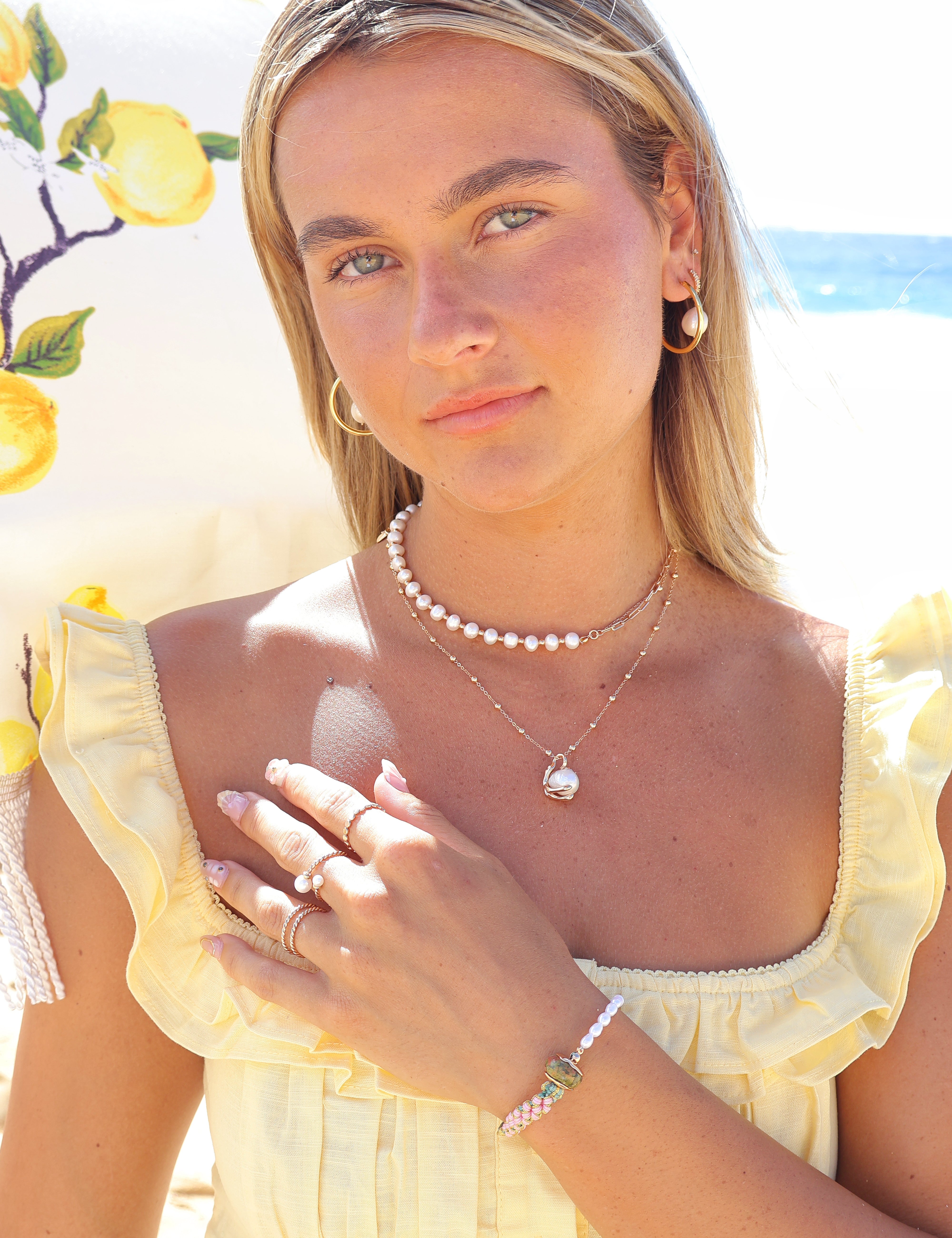 Strand & Stone Bracelet