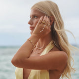 Pearl Strand Hand Chain