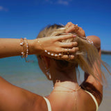 Pearl Strand Hand Chain