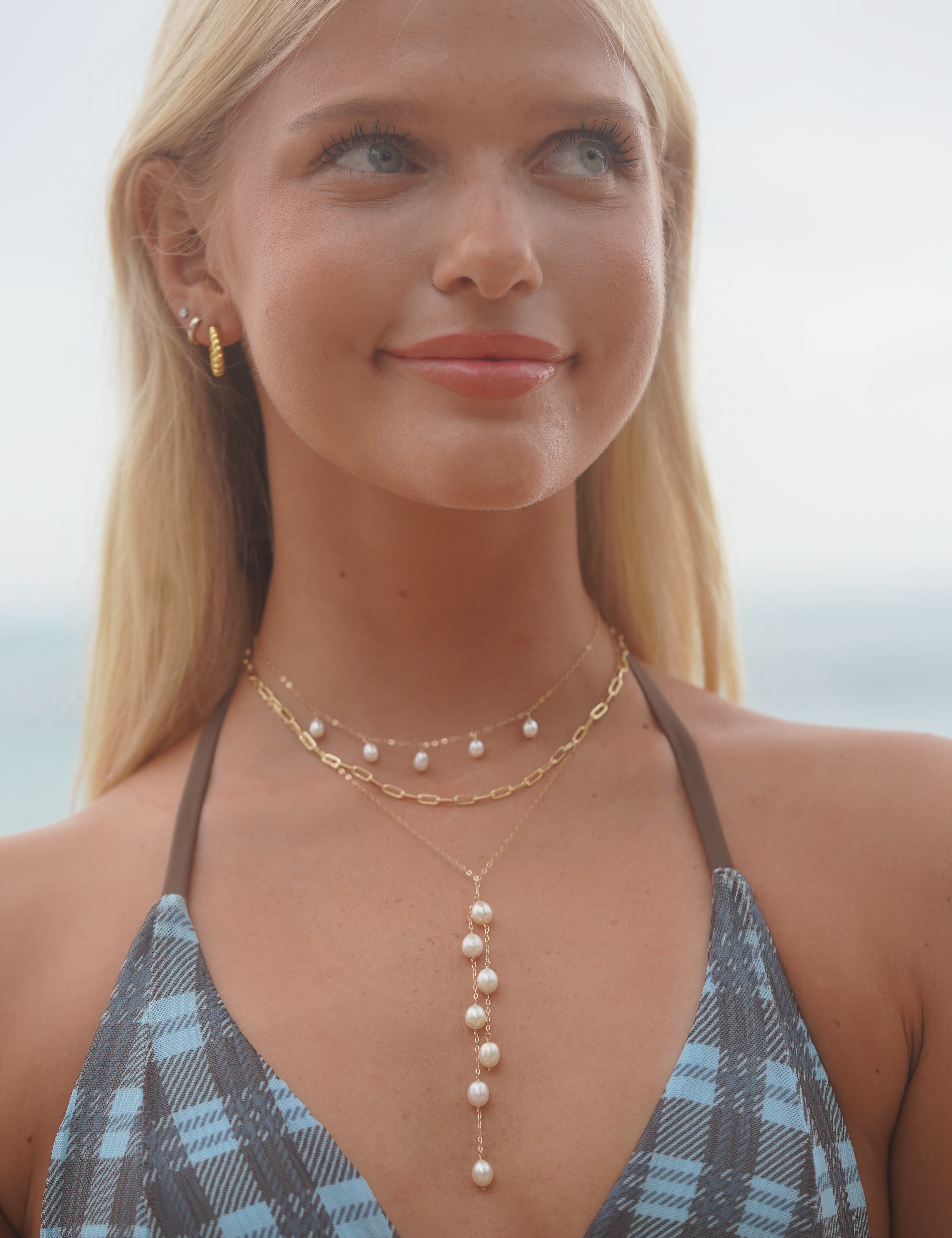 Gemini Drop Necklace