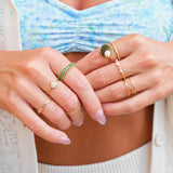 Sparkling Circlets Ring