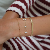 Gold Bead Chain Bracelet