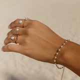 Woven Pearl Ring