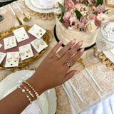 Pave Bead Ring