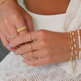 Pave Bead Ring