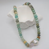 Seafoam Pearl Necklace