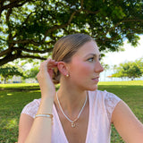 Golden Serenity Pearl Necklace