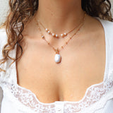 Pearl Toggle Necklace