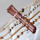 Tiger's Gaze Pearl Bracelet