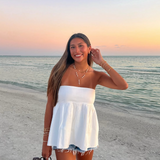 Y-Drop Pearl Necklace