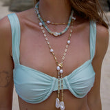 Capri Pearl Wrap Necklace