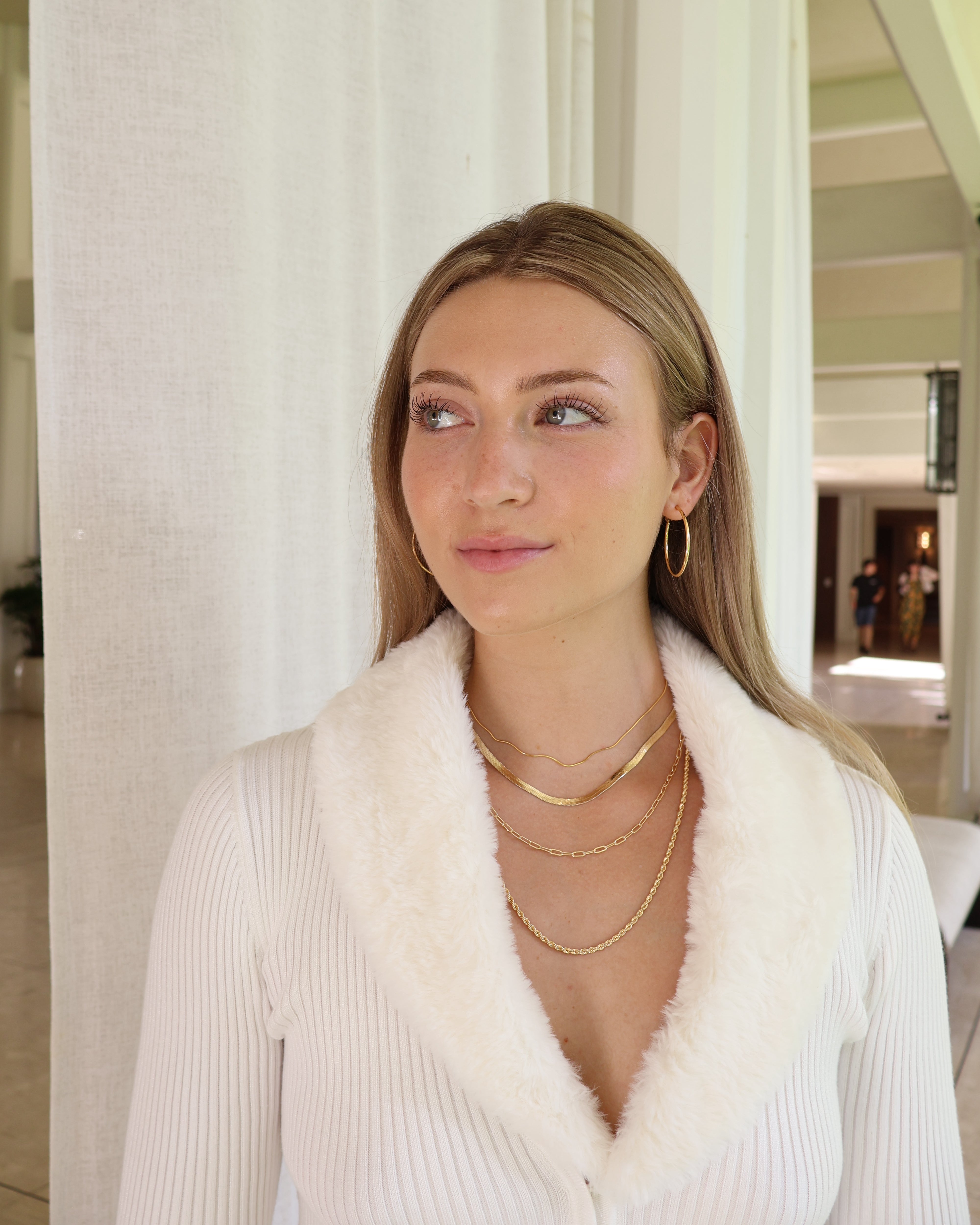 Dainty Gold Hoops
