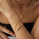 Luxe Lariat Bracelet