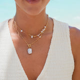 Pearl Toggle Necklace