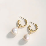 Pearl Droplet Earrings