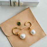 Pearl Droplet Earrings