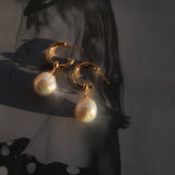 Pearl Droplet Earrings