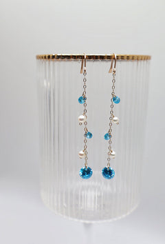 Azure Tide Earrings
