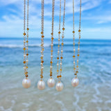 Sun-Kissed Pearl Necklace
