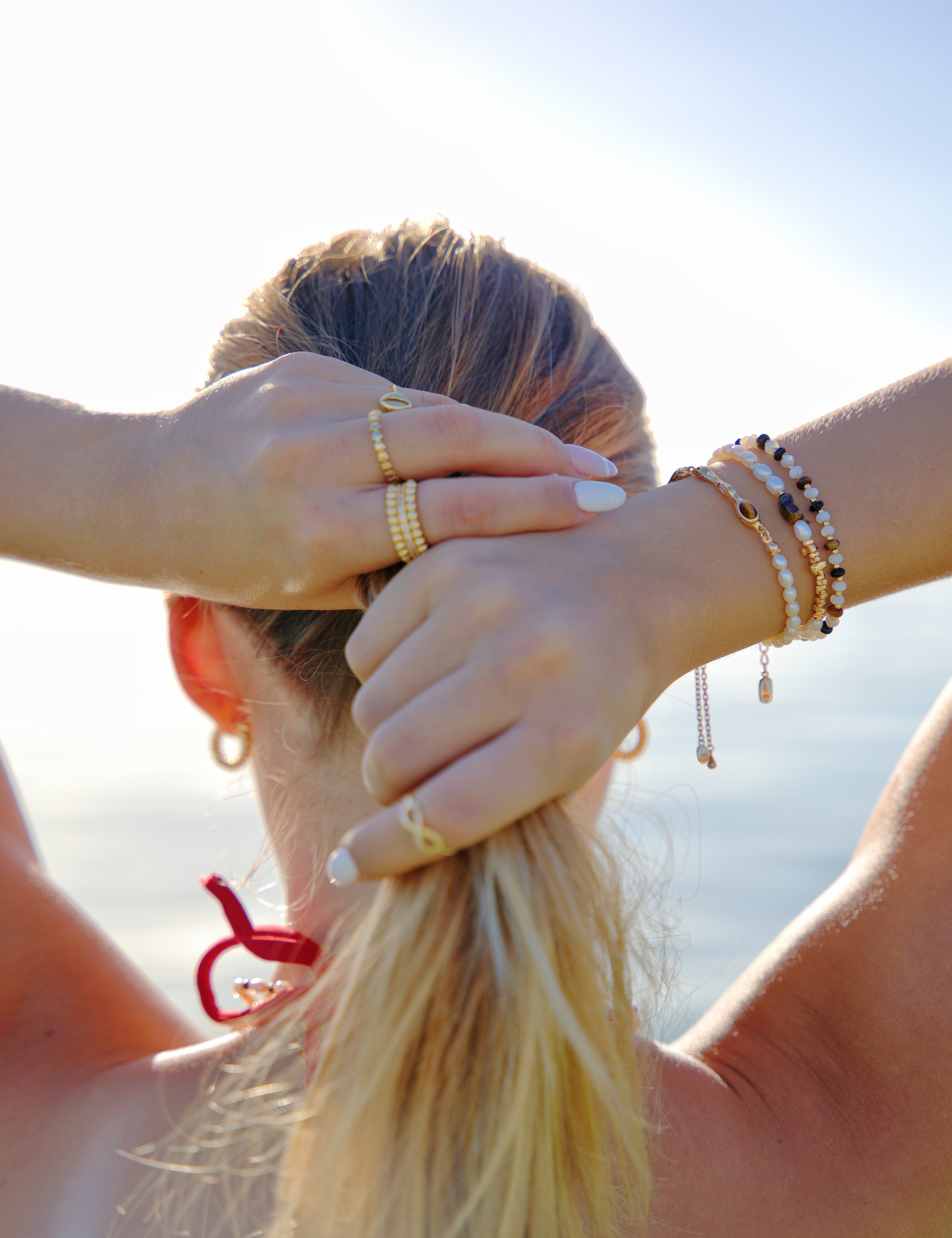 Wild Lustre Pearl Bracelet