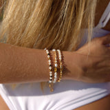 Tiger's Gaze Pearl Bracelet