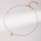 Chic Shimmer Pearl Necklace