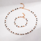 Tiger's Gaze Pearl Bracelet