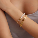 Wild Lustre Pearl Bracelet