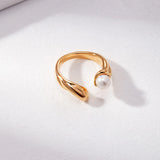 Radiant Pearl Ring