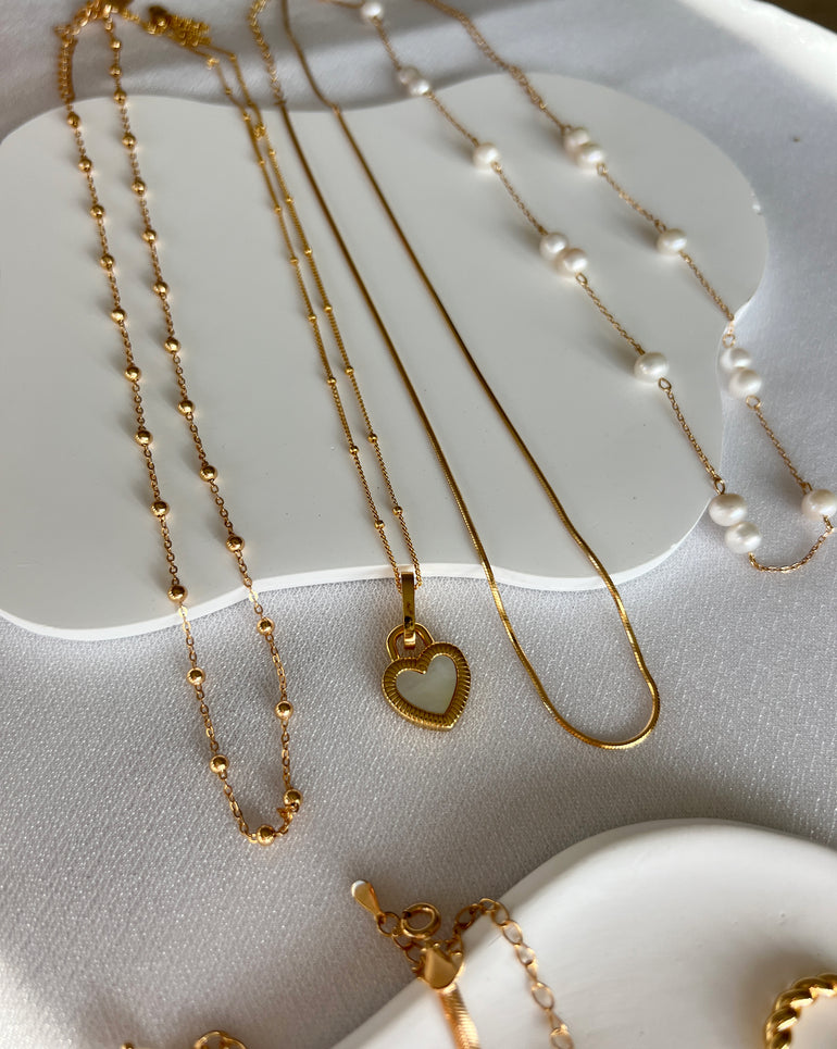 18k gold necklaces