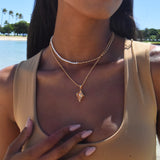 Golden Conch Necklace