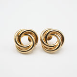 Luxe Ribbon Knot Earrings