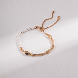 Tiger & Pearl Bracelet